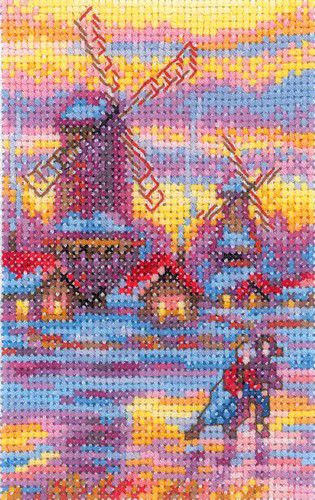Набор для вышивания крестом РТО "Holland Landscape I" ЕН309