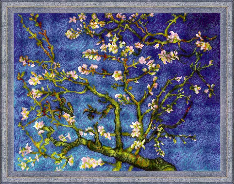 Набор для вышивания Риолис "Цветущий миндаль" по мотивам картины В. Ван Гога 1698