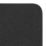 Скетчбук, черная бумага 140 г/м2 200х200 мм, 80 л., КОЖЗАМ, резинка, карман, BRAUBERG ART, черный, 113204