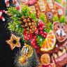 Набор для вышивания Чудесная игла PREMIUM "Сладкое Рождество", 18х28 340-673