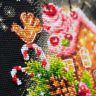 Набор для вышивания Чудесная игла PREMIUM "Сладкое Рождество", 18х28 340-673