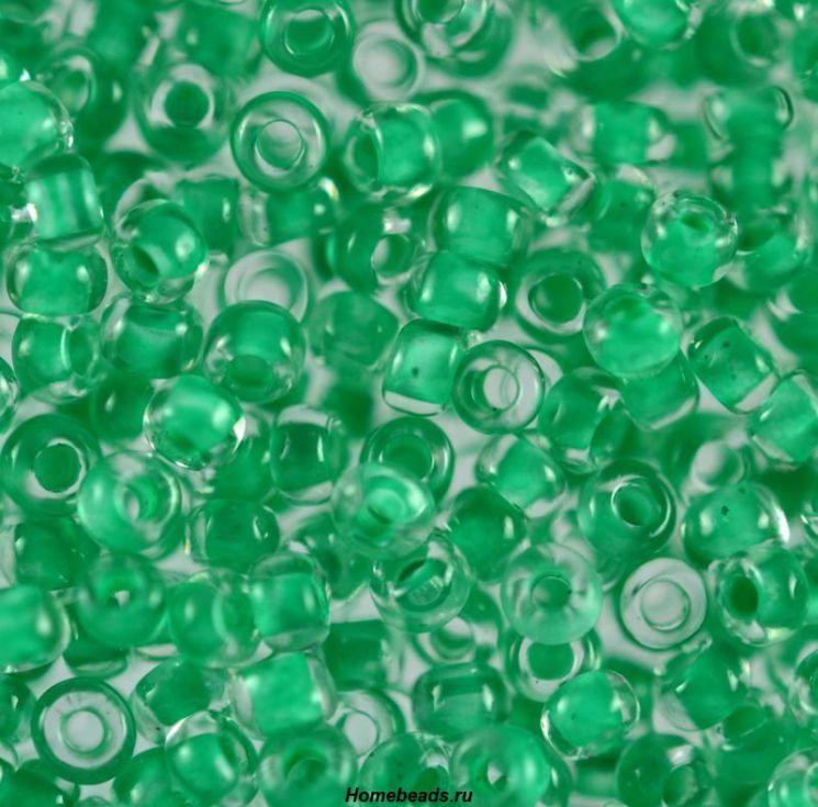 Бисер Preciosa 38356 прозрачный зеленый 