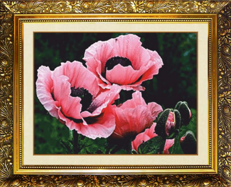  Алмазная мозаика Милато "Розовая нежность" N-365