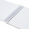 Скетчбук, белая бумага 100 г/м2, 140х201 мм, 60 л., гребень, жёсткая подложка, BRAUBERG ART, "Корги", 115064
