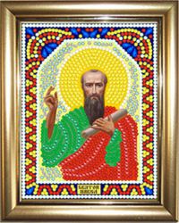 ИМРА5-072 Алмазная мозаика ТМ НАСЛЕДИЕ с рамкой "Святой Павел"