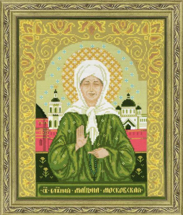 Набор для вышивания "RIOLIS "Святая блаженная Матрона Московская" 1385