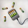 Батарейки аккумуляторные GP, АА (HR6), Ni-Mh, 2600 mAh, 4 шт. (ПРОМО 3+1), блистер, 270AAHC3/1-2CR4
