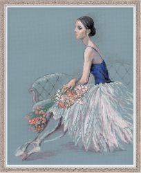 100/054 Набор для вышивания RIOLIS PREMIUM «Балерина»
