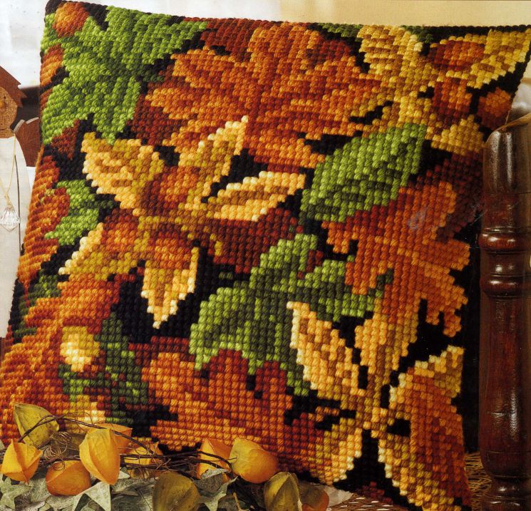 Набор для вышивания крестом Vervaco "Осенние листья" PN-0008640