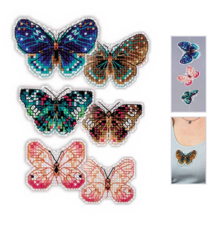 Набор для вышивания Риолис «Парящие бабочки» 1997АС