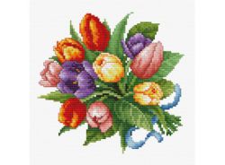6013-14 Тюльпаны (Белоснежка)