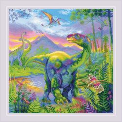 2023 Набор для вышивания Риолис «Эра динозавров»