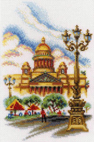 Набор для вышивания крестом РТО "Исакиевский собор" М291