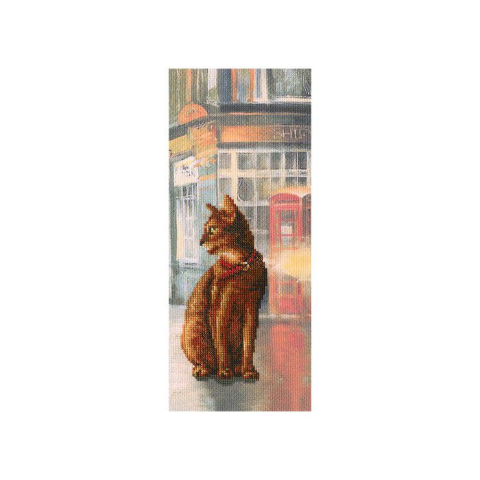 Набор для вышивания крестом РТО "Коты в городе-1" С245