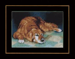 PN-0147568 Набор для вышивания LANARTE "Sleeping dog"