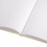 Скетчбук, белая бумага 80 г/м2, 195х195 мм, 80 л., резинка, твердый, BRAUBERG ART DEBUT "Уноколор", 114583