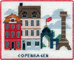 1062 Набор для вышивания ОВЕН "Копенгаген. Магнит"