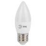 Лампа светодиодная ЭРА, 7 (60) Вт, цоколь E27, "свеча", теплый белый свет, 30000 ч., LED smdB35-7w-827-E27