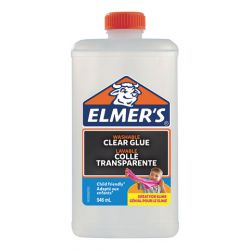 Клей для слаймов канцелярский ELMERS "Clear Glue", 946 мл (7-8 слаймов), 2077257