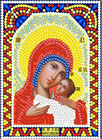 ИМА5-088 Алмазная мозаика ТМ НАСЛЕДИЕ "Богородица Корсунская"