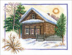 ПС-0333 Набор для вышивания PANNA "Зима в деревне"