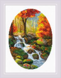 1978 Набор для вышивания Риолис "Краски осенней листвы"