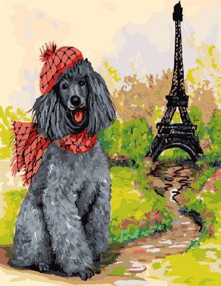 Картина по номерам Paintboy "Парижский шик" GX3323