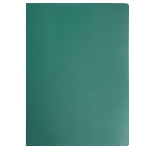 Папка на 2 кольцах STAFF, 21 мм, зеленая, до 170 листов, 0,5 мм, 225719