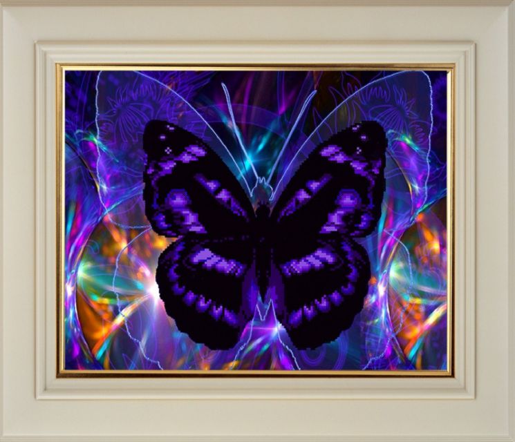 Алмазная мозаика Color Kit "Бабочка" CK013