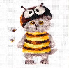 0-229 Набор для вышивания Алиса "Басик малыш Пчелка"