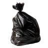 Мешки для мусора 60 л черные в рулоне 20 шт., ПНД 5 мкм, 57х65 см, ЛЮБАША эконом, 605331