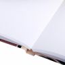 Скетчбук, белая бумага 120 г/м2, 145х203 мм, 80 л., резинка, твердый, BRAUBERG ART DEBUT "Листья", 114587