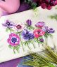 Набор для вышивания Марья Искусница "Цветы анемоны" 04.003.12