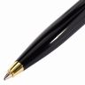 Ручка подарочная шариковая GALANT "Antic", корпус черный с серебристым, золотистые детали, пишущий узел 0,7 мм, синяя, 140388
