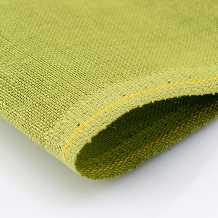3609/6123 Ткань равномерного плетения Zweigart Belfast (100% лен) 32ct, 50х35 цвет сладкий горох