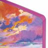 Блокнот А5 (143x210 мм), BRAUBERG VISTA "Color clouds", под кожу, гибкий, 80 л., 112068