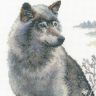 100/021 Набор для вышивания RIOLIS PREMIUM «Волки»