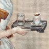 100/023 Набор для вышивания RIOLIS PREMIUM «"Шоколадница" по мотивам картины Ж.Э. Лиотара»