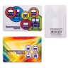 Обложка-карман для карт, пропусков "Транспорт", 95х65 мм, ПВХ, полноцветный рисунок, дизайн ассорти, ДПС, 2802.ЯК.Т